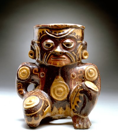 Anthropomorphes Effigie-Gefäß, Guanacaste-Nicoya-Zone, 500-800 von Mesoamerican